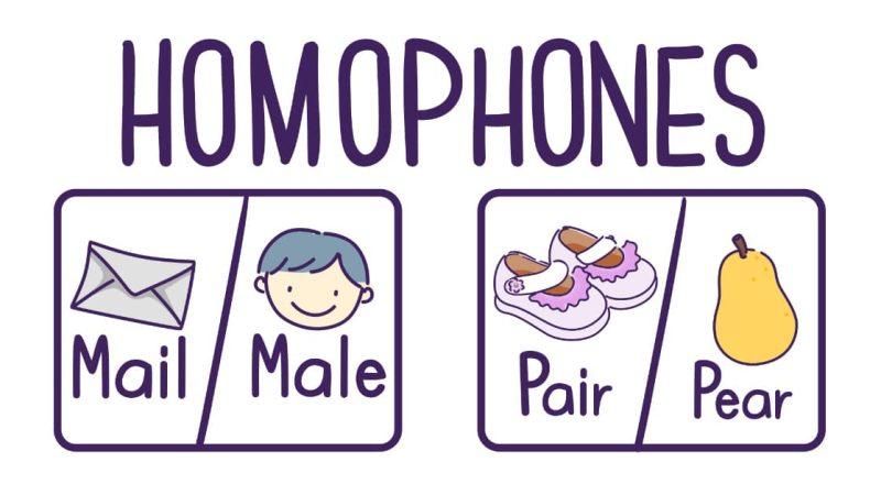 Telaffuzu aynı olan ingilizce kelimeler (Homophones)